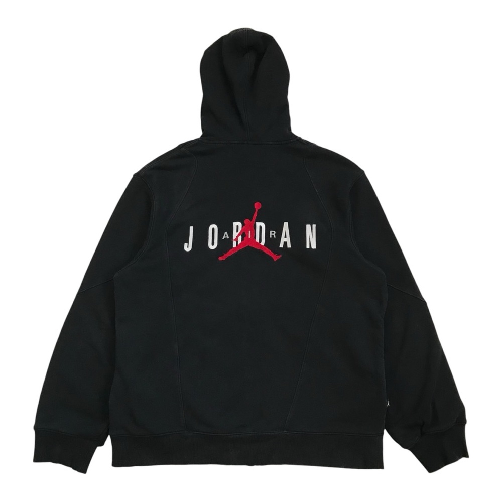 VINTAGE JORDAN JUMPMAN HOODIE LARGE L MENS SWEATSHIRT PULLOVER NIKE AIR TRAVIS